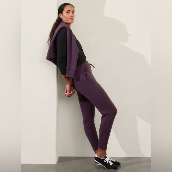 Athleta Balance Mid Rise Jogger // Iris - Picture 4 of 8